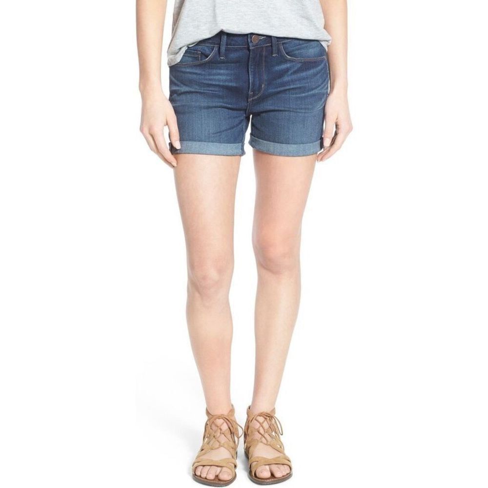 ✨Treasure&Bond Cuffed Denim Boyfriend Shorts✨